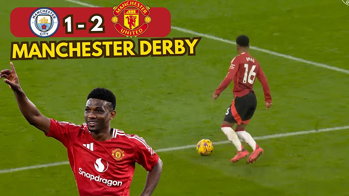 Amad Diallo Destroys Manchester City With 2 Goals Within 6 Minutes