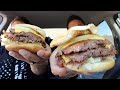 Eating Freddy's California Style Triple Steak Burger