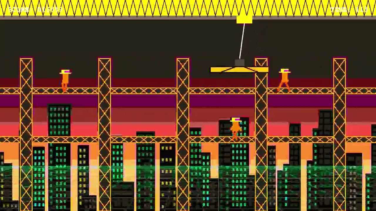 80S GAME BGM|夕暮れの工事現場|Construction site at dusk