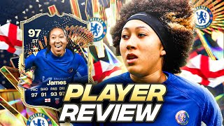 5⭐5⭐ 97 TOTS LAUREN JAMES PLAYER REVIEW | FC 24 Ultimate Team