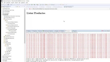 CRUD Java Web, Maven, JDBC, MySQL, Boostrap: Parte VII mostrar registros