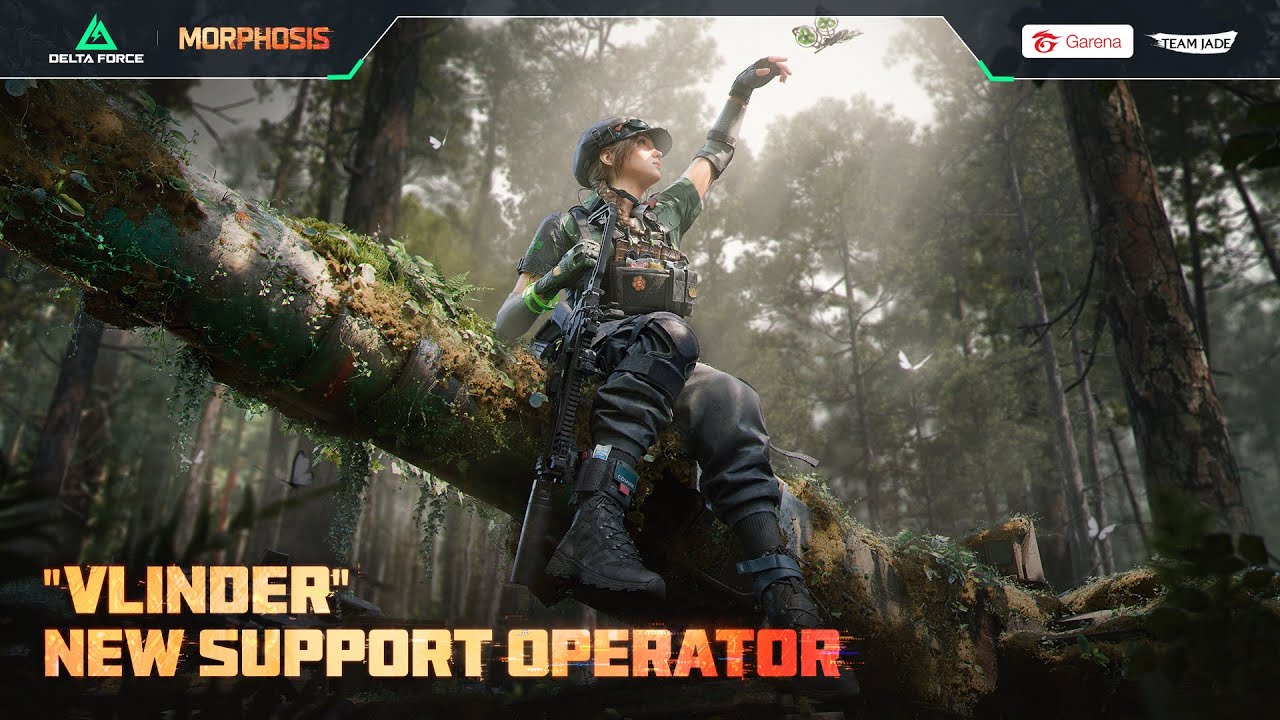 Vlinder : New Support Operator | Garena Delta Force