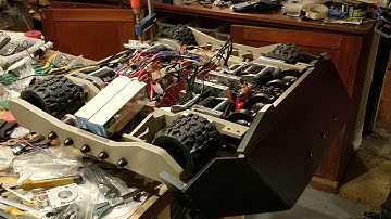 Sandstorm - 2018 - Heavyweight combat robot - First bench test