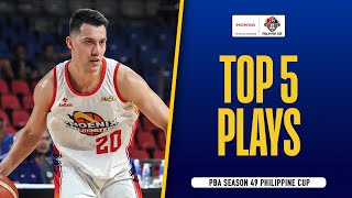 TOP 5 PLAYS | PBA SEASON 49 PHILIPPINE CUP | APRIL 6, 2025