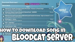 Opsu! | How to download in BloodCat server. screenshot 4