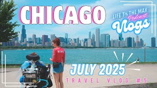 I can't move or breathe... so I went to Chicago | LTTM Travel Vlog #5