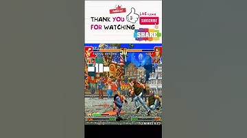 KOF 97 HACK TERRY VS RALF #kof #arcadegameskof #tekken7