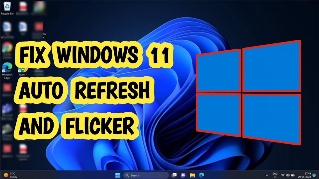 Fix Windows 11 Auto Refresh and Flicker Problem (EASY)