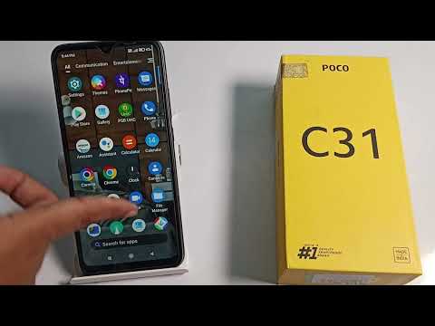 how to set pattern lock in poco c31