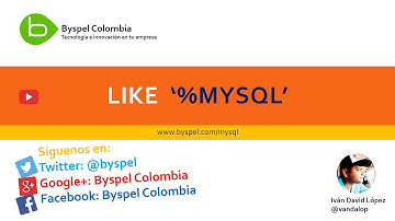 Consultas SQL con LIKE en Mysql (Búsqueda de patrones en tablas)