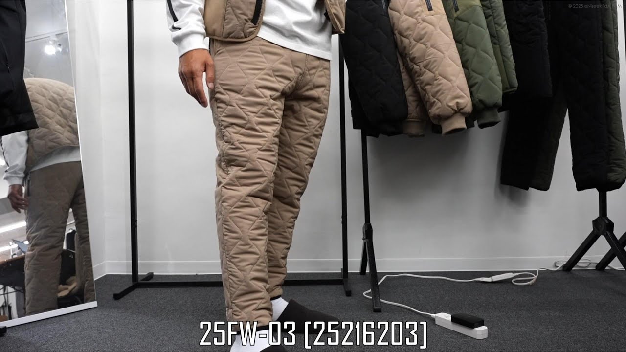 XP-KILT（ストレッチ中綿キルティングパンツ）OLIVE - BOTTOMS