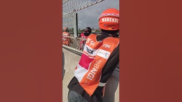 Thumbnail of Di Giannantonio After Crash in Mandalika #shorts #motogp #indonesiangp