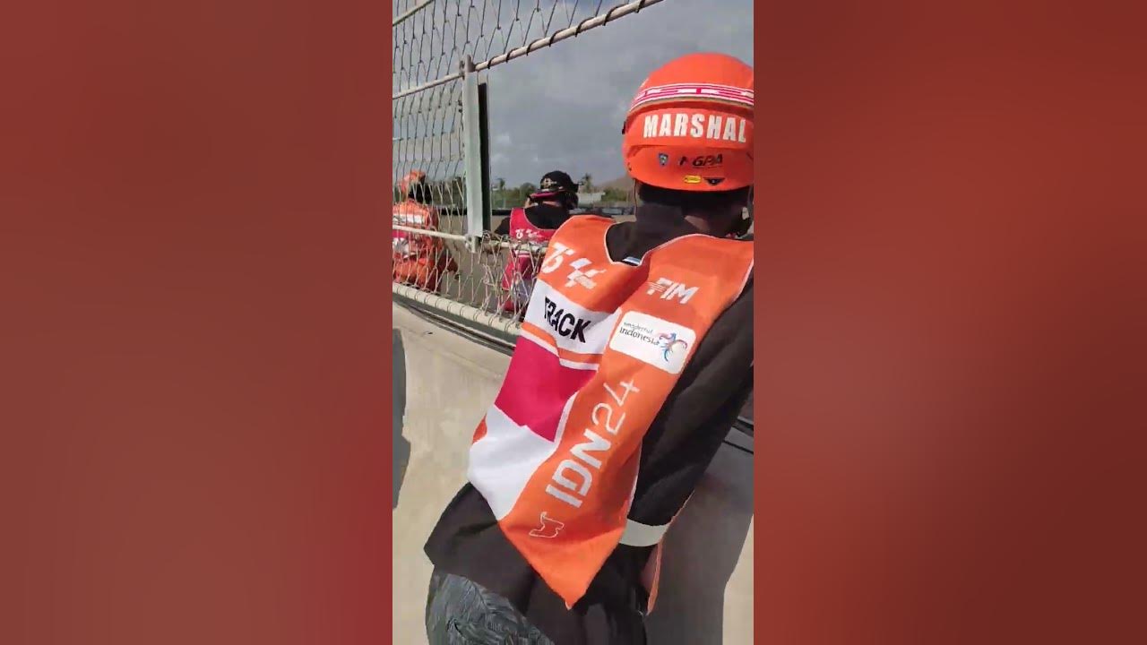 Di Giannantonio After Crash in Mandalika #shorts #motogp #indonesiangp