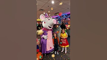 ✨️Birthday Party at Chuck E. Cheese(AI Inspired) 🎈🎉🥳#shorts @Ariohassani