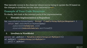 How to Fix NullPointerException When Converting Flowable to LiveData in Android
