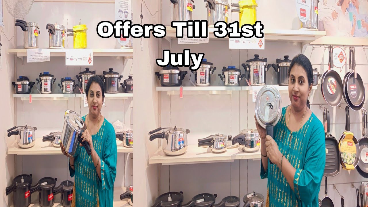 Prestige Cookwares in Bangalore l Prestige offers till 31st July l