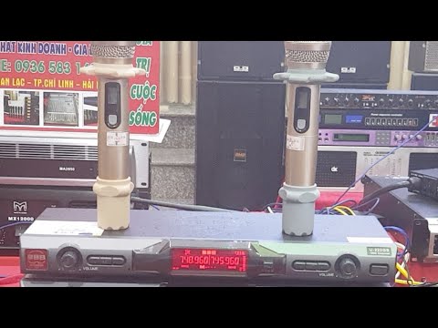 Video Míc BBS U 222 GS. Loa BMB Csp 5000c. Loa B3 Chính Hãng. - youtube