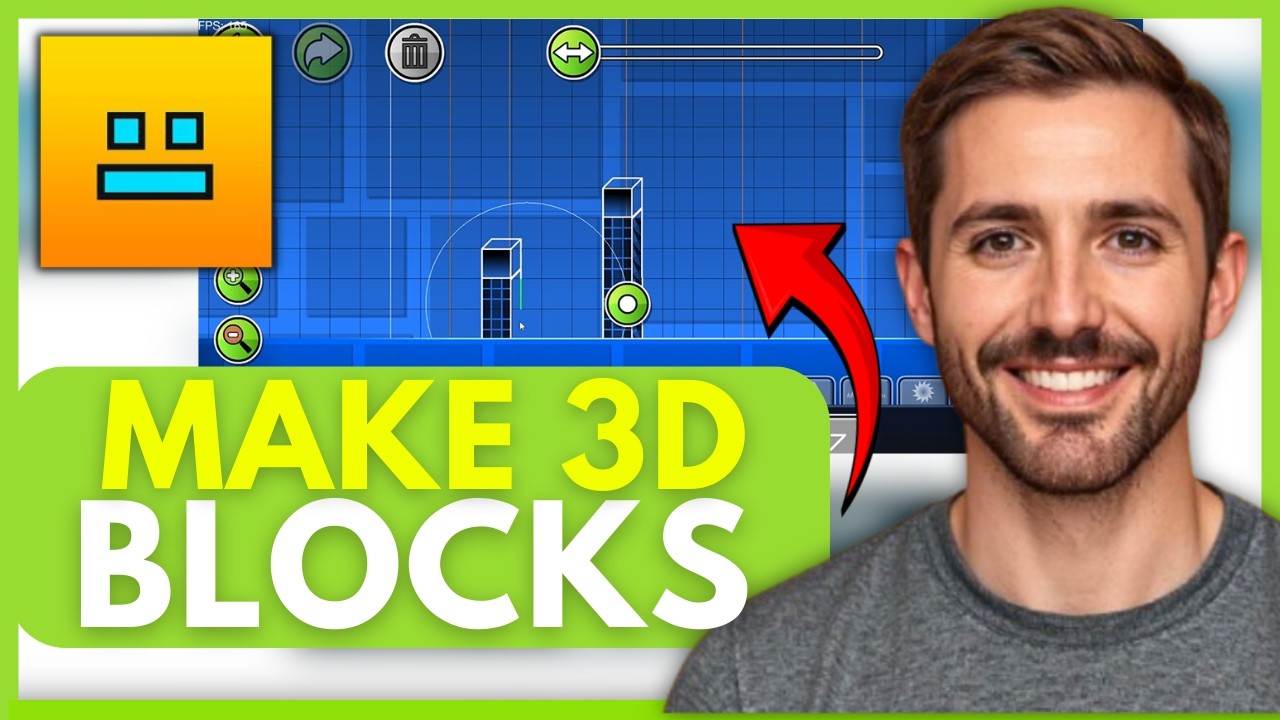 How To MAKE 3D Blocks In Geometry Dash (EASY) 2026 - YouTube