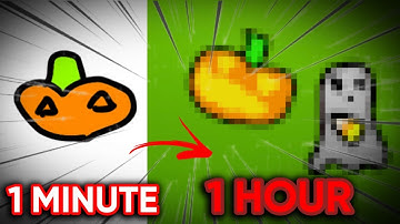 I Made a Halloween Game In 1 Minute to 1 Hour