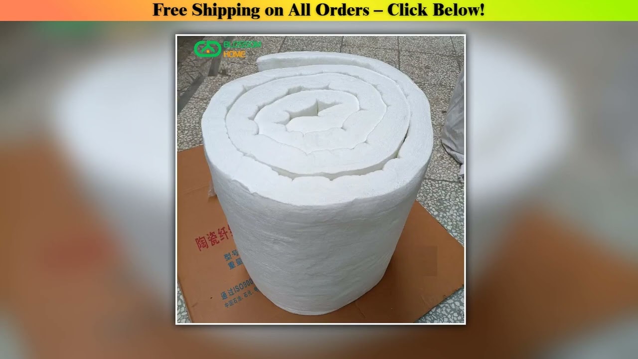 High Temperature Resistance 1500 Zirconium Bearing Ceramic Fiber Blanket Fire Resistant Insulation