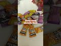 chewy candy mix fruits flavor #asmr #asmrsounds #candies #shorts #viral #trending @amyramusic