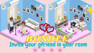 INVITE YOUR FRIEND IN YOUR BONDEE ROOM✨🌸 TUTORIAL HOW TO EDIT  | Mariel A. screenshot 2