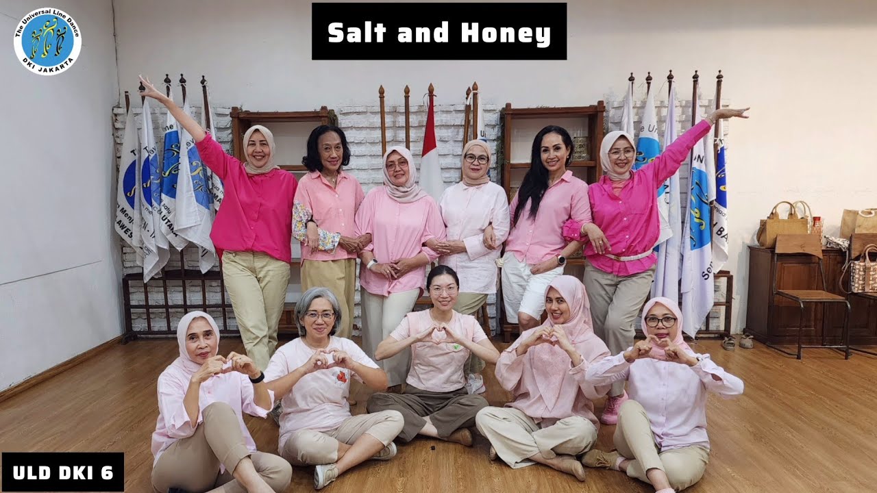 SALT AND HONEY - Line Dance || Jeanie Atmaja (INA) - February 2025