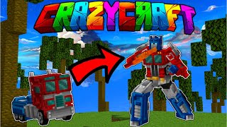 Building Transformers! Minecraft Crazy Craft screenshot 4
