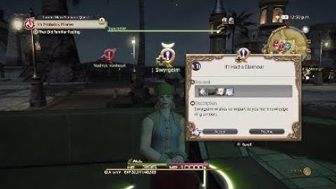 FINAL FANTASY XIV: A Realm Reborn - Western Thanalan Side Quest (Lv. 15) - If I Had a Glamour