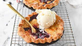 Triple Berry Pie Razzleberry Pie For Two Small Batch Pie
