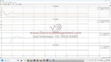 2 DOF HELICOPTER LINEAR AND NON LINEAR SIMULINK SIMULATION IN MATLAB