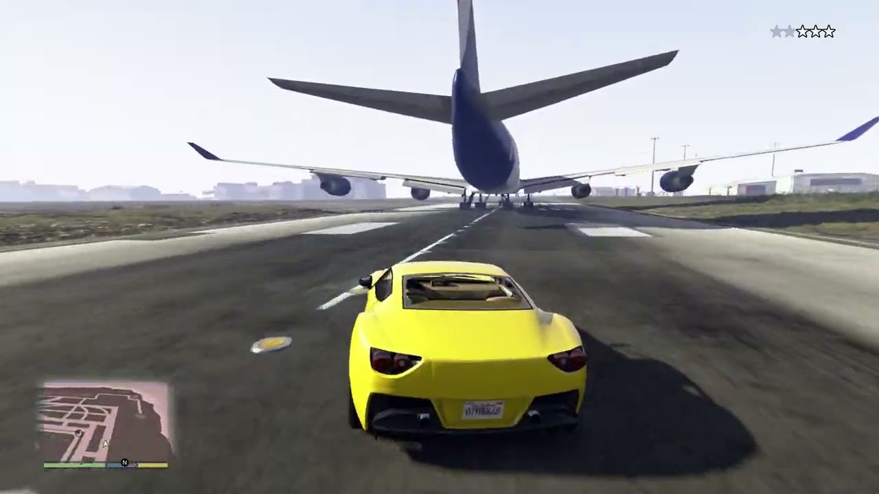 Aeroplane Airport Mission  🏎️ (GTA 5 Random Ride) 