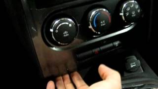 Dodge Challenger: Factory Radio Removal