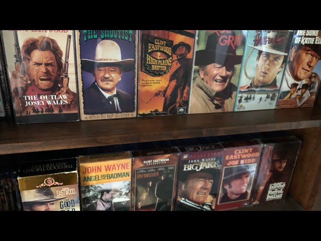 Complete Western Movie Collection Overview, VHS DVD Blu Ray 4K