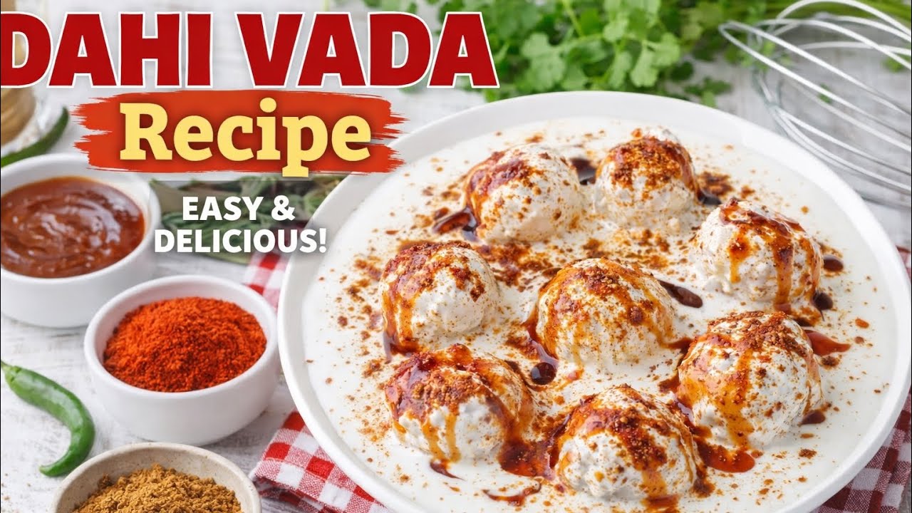 Soft&Spongy Dahi Vada Recipe|बिल्कुल मुलायम दही वड़ा बनाने की आसान विधि|Holi Special Dahi Vada 