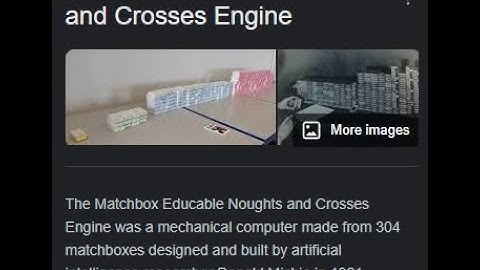 The Matchboxes That Learned How To Play Tic-Tac-Toe