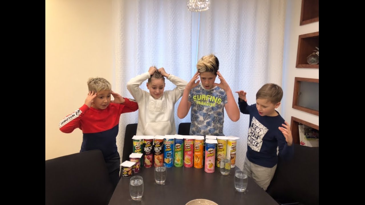 ПРОБУЕМ С ДРУЗЬЯМИ ВСЕ ВКУСЫ PRINGLES!