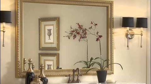 MirrorMate® Frames - Add Style to Your Reflection With Our Mirror Frames