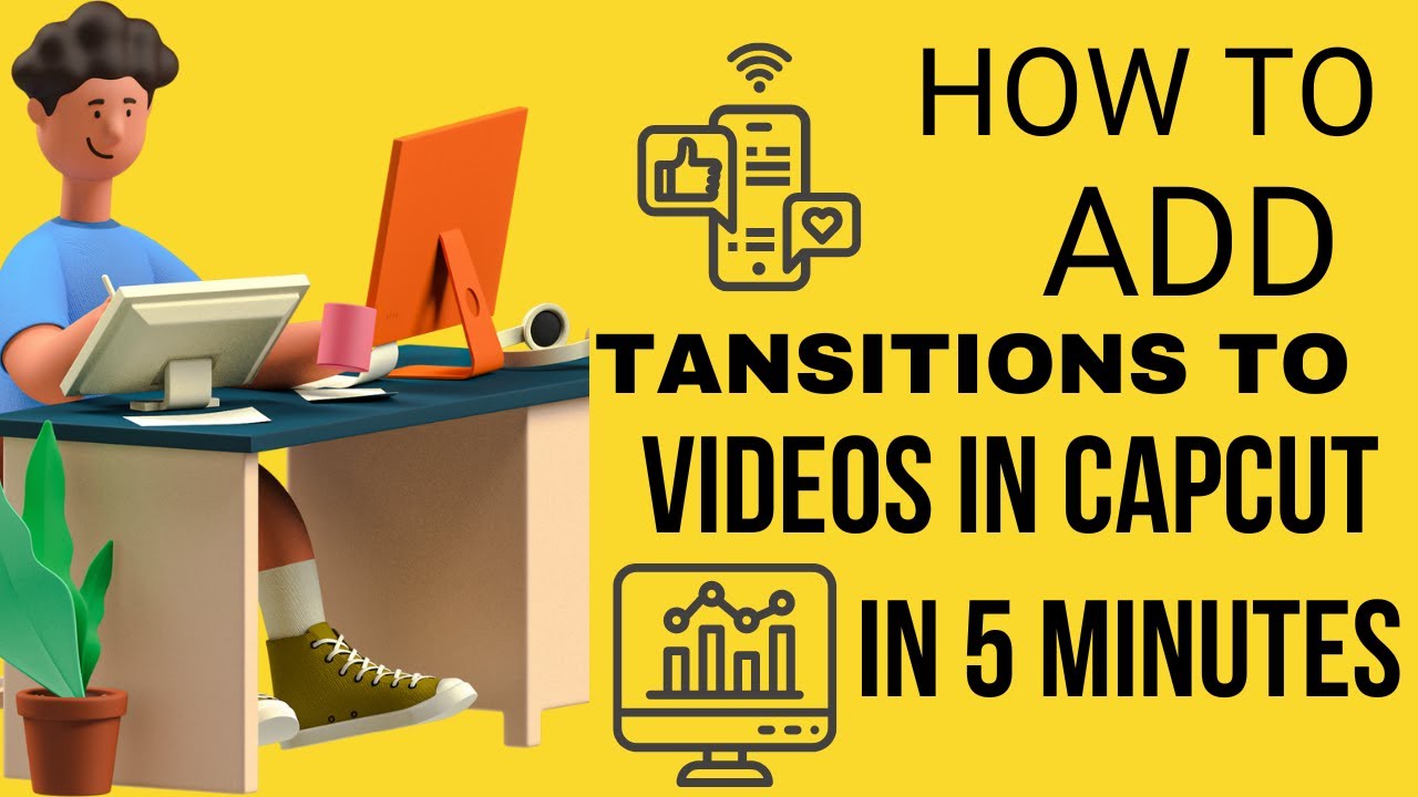 How to add Transitions to Videos in Capcut - YouTube