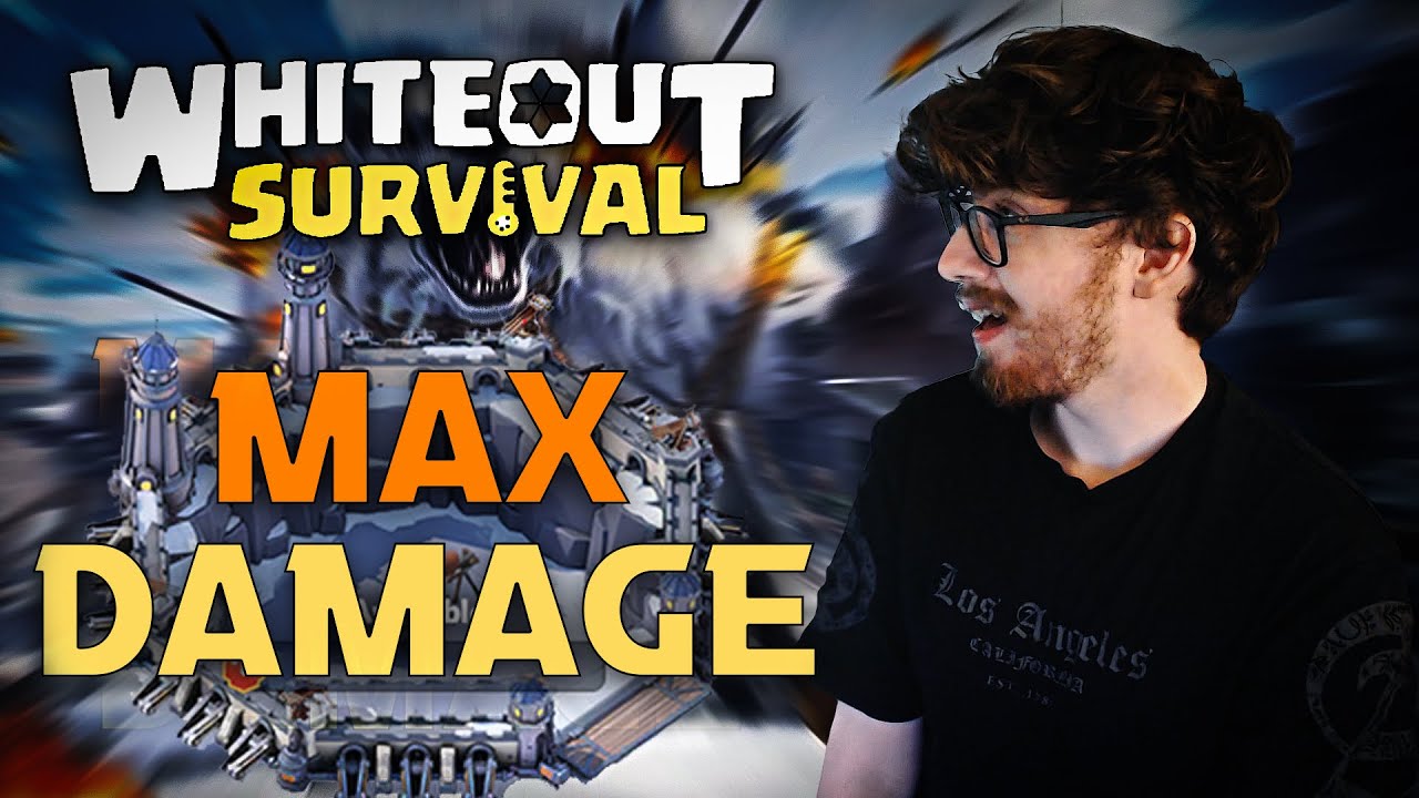 MAX BEAR TRAP DAMAGE | Whiteout Survival