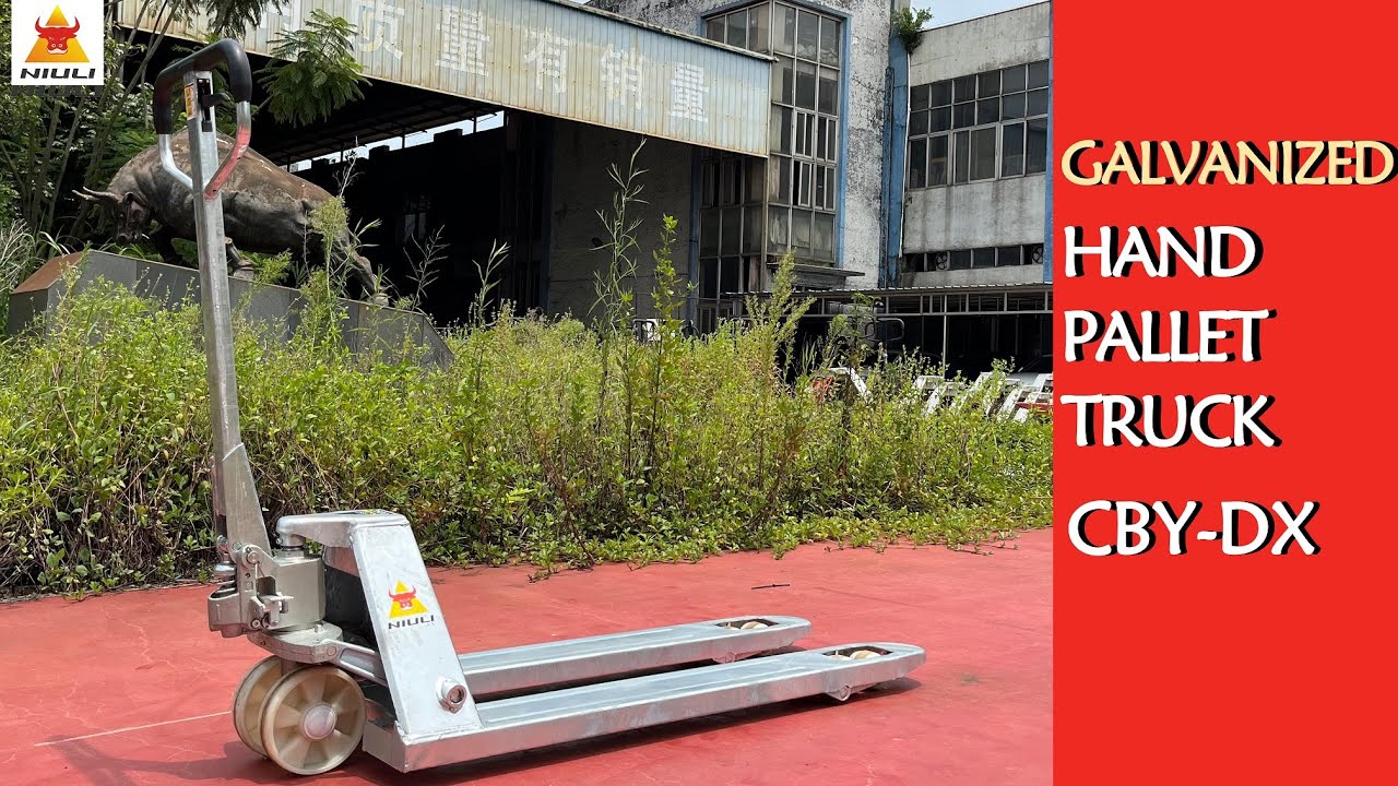 Galvanized Hand Pallet Truck - NIULI Machinery