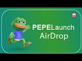 PEPE Launch Airdrop! $PEPE TO BE LISTED ON BINANCE thumbnail