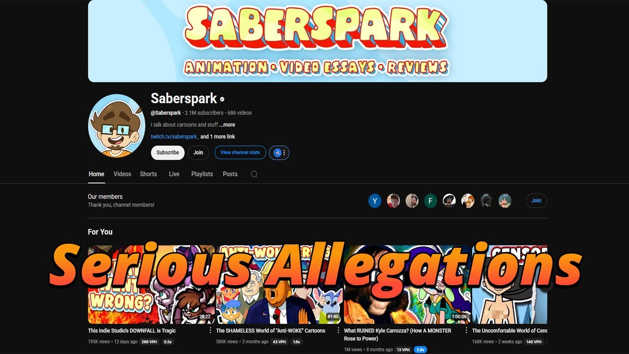Saberspark's Career Was Almost Ruined
