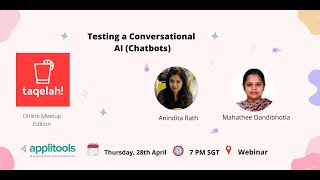 [TAQELAH WEBINAR] - Testing a Conversational AI (Chatbots)