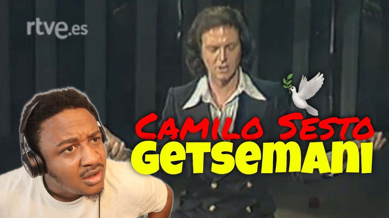 Camilo Sesto - Getsemaní (live 1977) Reaction