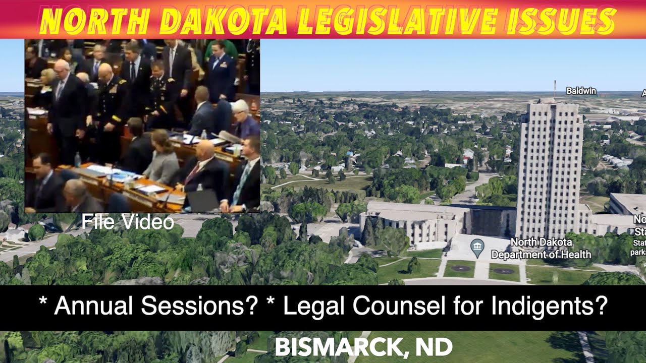 North Dakota Legislative Issues YouTube
