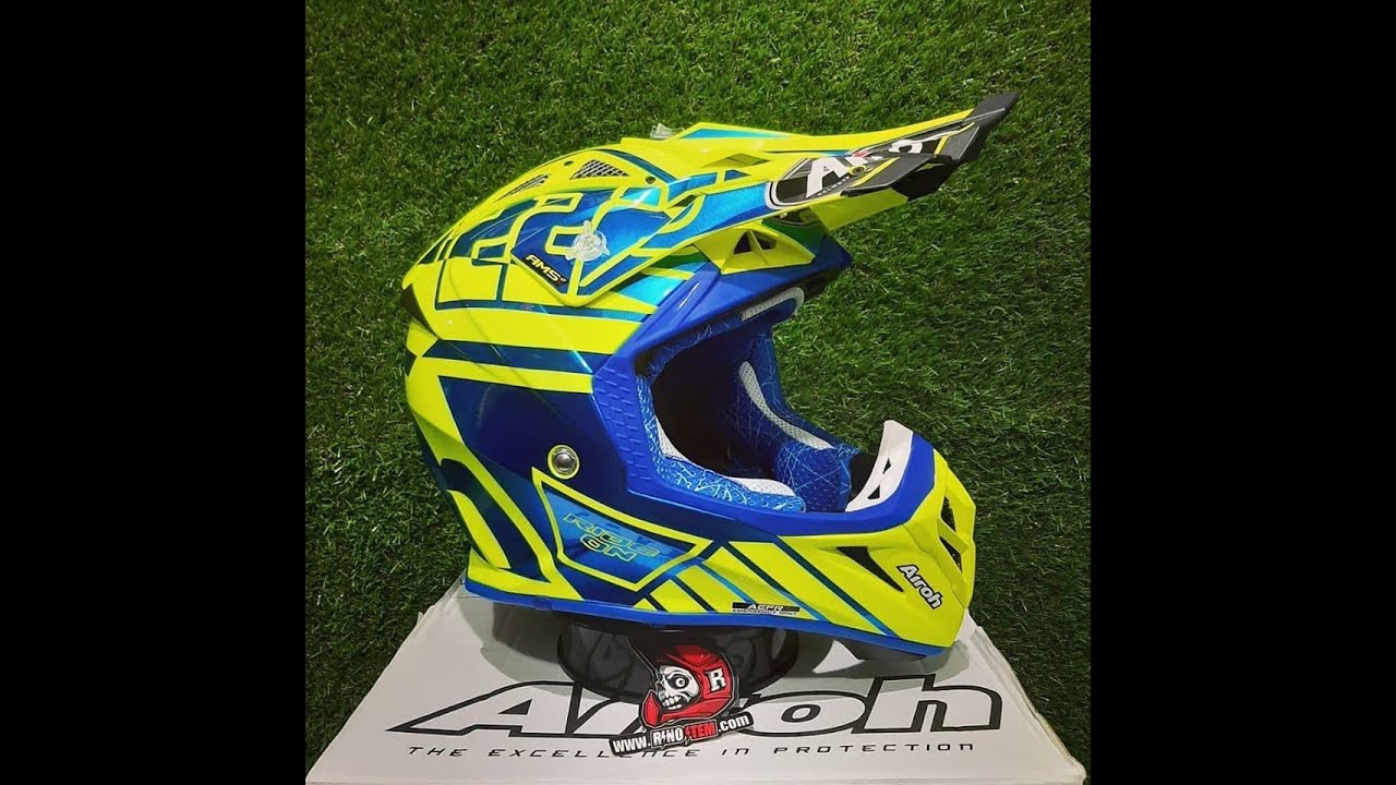1st Look AIROH AVIATOR 2.3 AMS 2020 - TONY CAIROLI 222 - YouTube