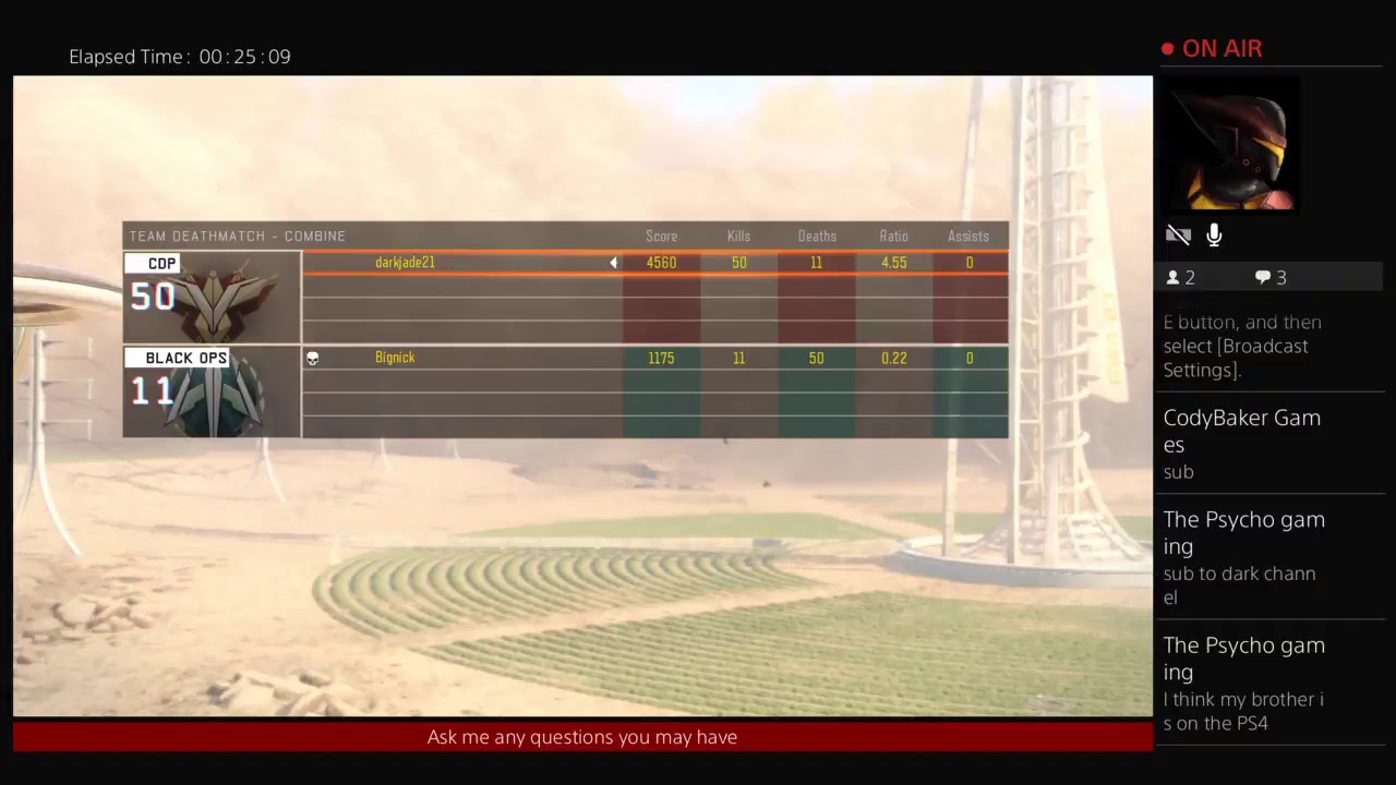 Darkjade vs codybakergames