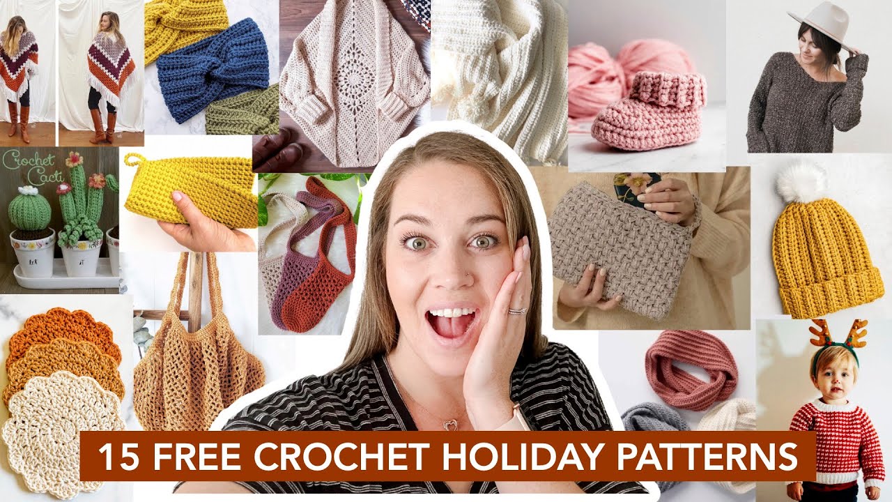 120 Easy Crochet Gifts Free ideas  crochet, crochet gifts, free crochet  pattern