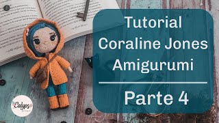 Coraline amigurumi pattern:  Part 4/4: Jacjet, bad and firefly